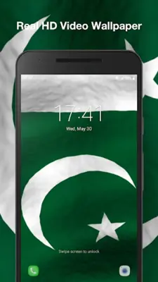 3D Pakistan Flag Live Wallpaper android App screenshot 0